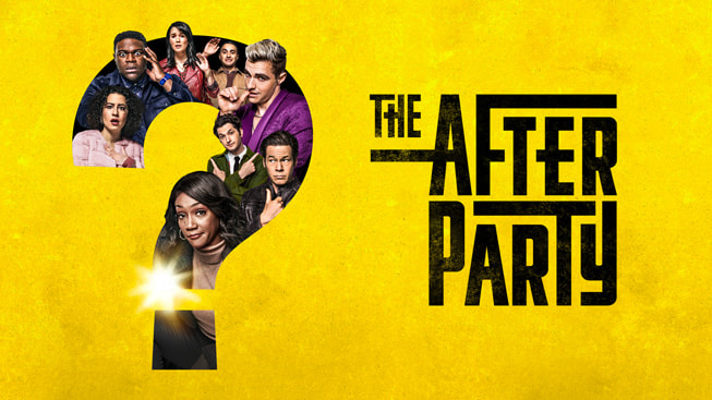 Banner di “Afterparty” su Apple TV+.