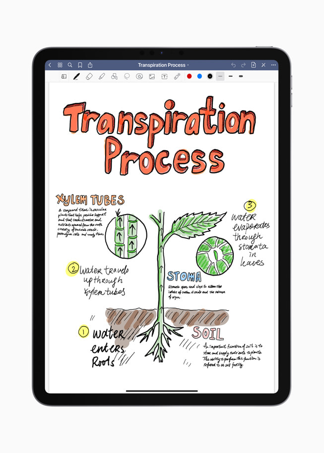 Et stillbillede fra GoodNotes 5, årets iPad-app.