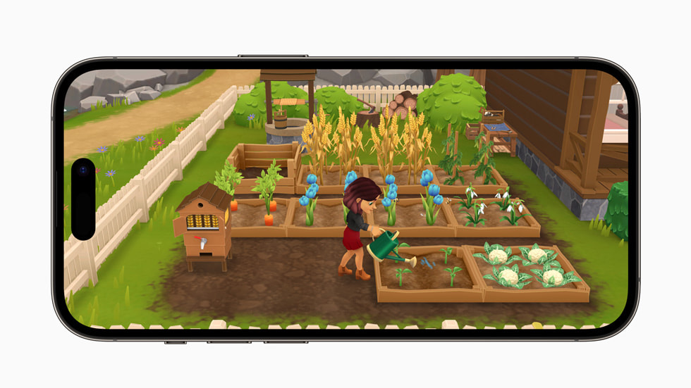 Une capture d’écran de Wylde Flowers, jeu Apple Arcade de l’année.