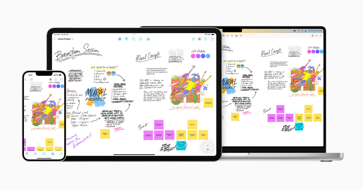 Apple launches Freeform: a powerful new app designed for creative collaboration