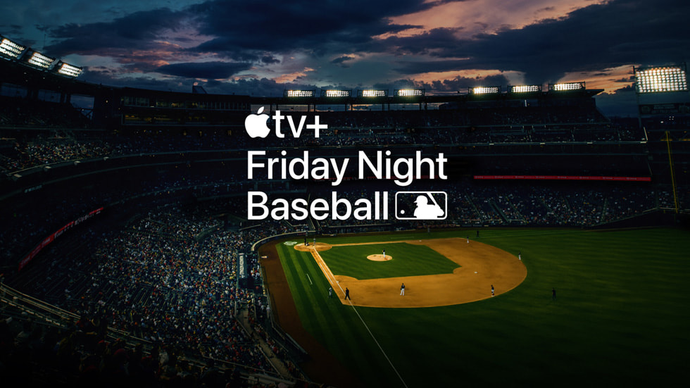 The logo for “Friday Night Baseball” is shown.