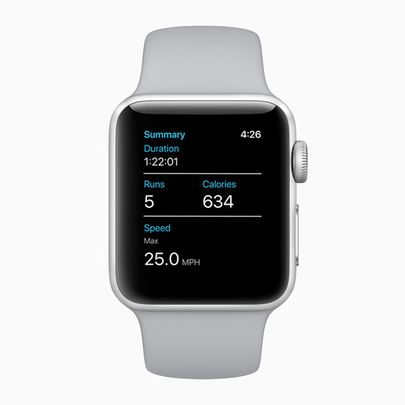 Apple Watch Series 3 now tracks skiing 