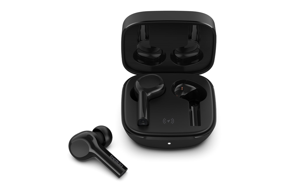 Belkin’s SOUNDFORM Freedom True Wireless Earbuds.