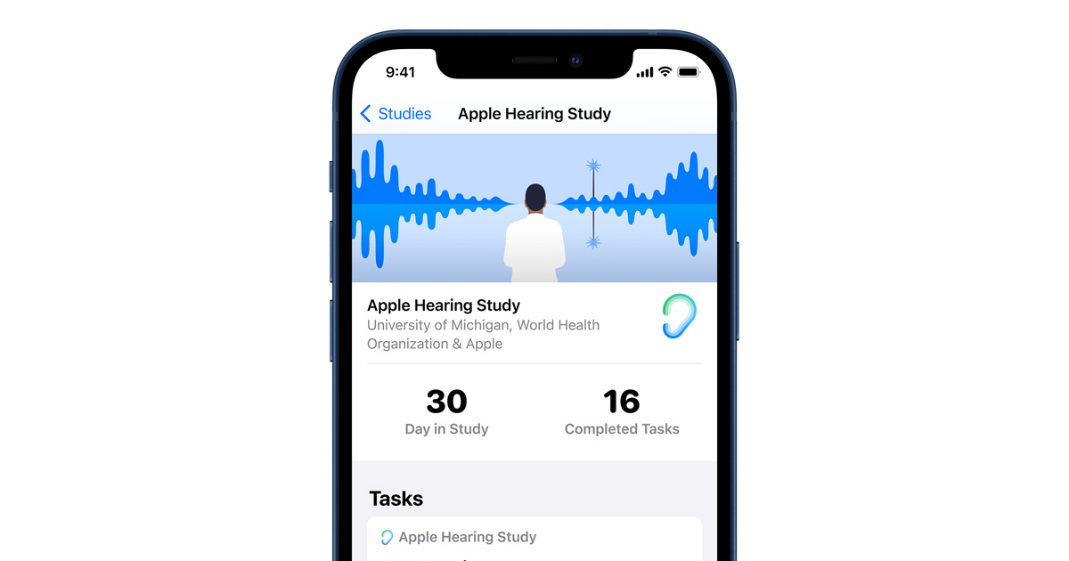 photo of Apple Hearing Study shares new insights on hearing health image