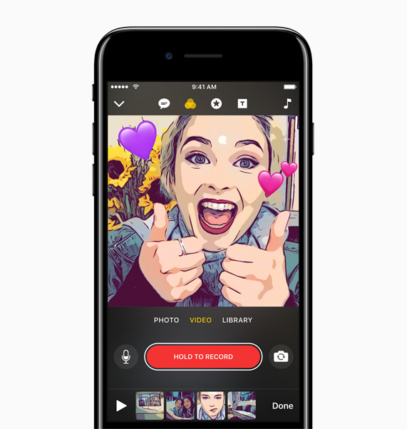 Apple introduces Clips: the fun, new way to create ...