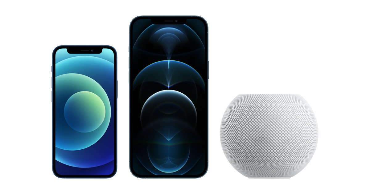 iPhone 12 Pro Max, iPhone 12 mini, and HomePod mini available to order Friday