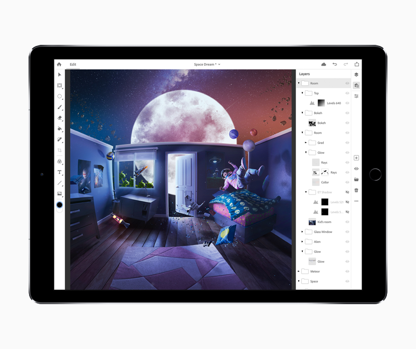 「Adobe Photoshop ipad」の画像検索結果