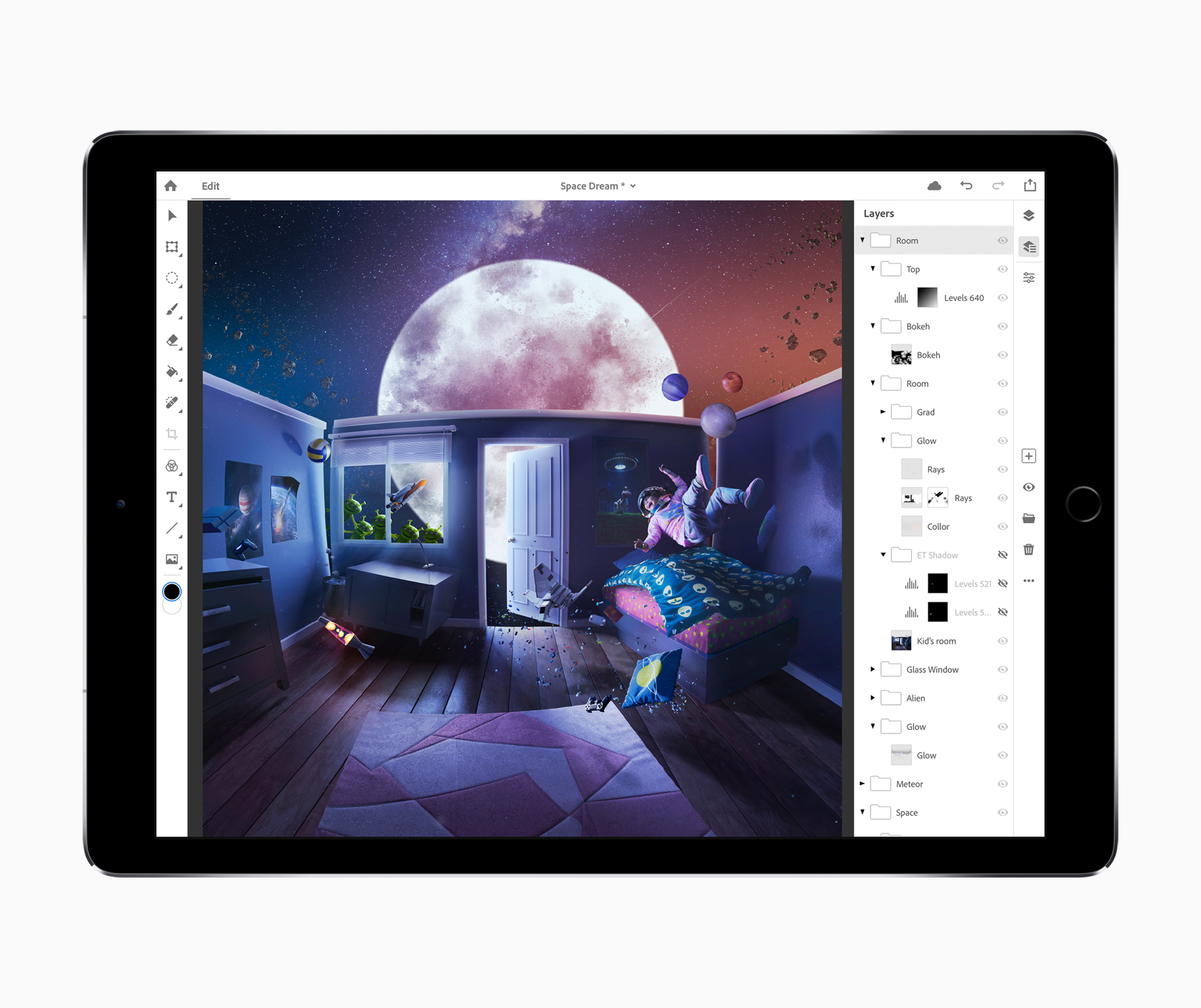 Adobe previews CC on iPad and new apps for creative pros Apple