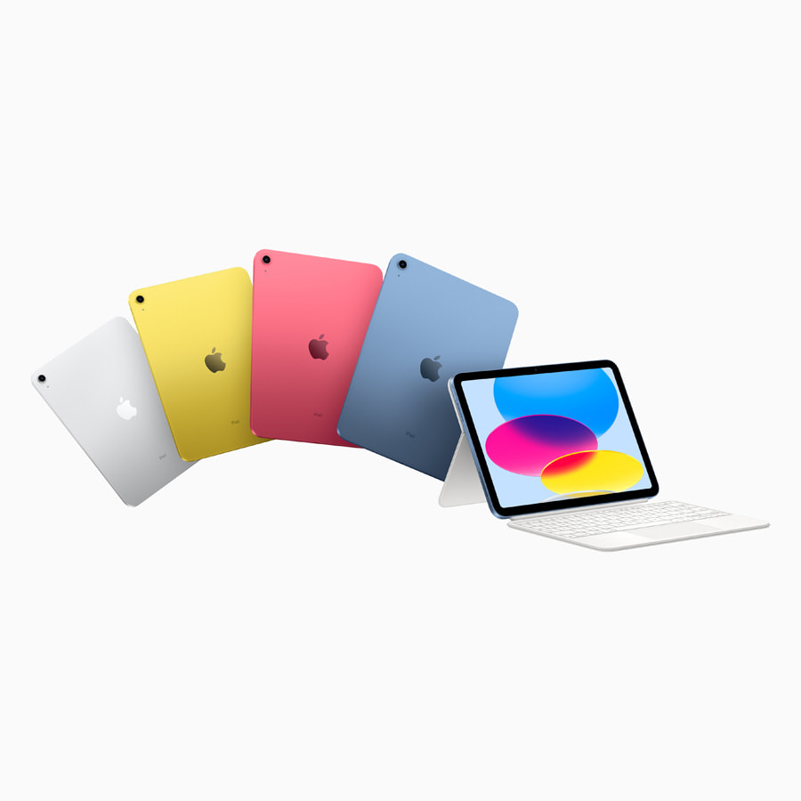 Apple、4つの鮮やかなカラーで完全に再設計されたiPadを発表 - Apple