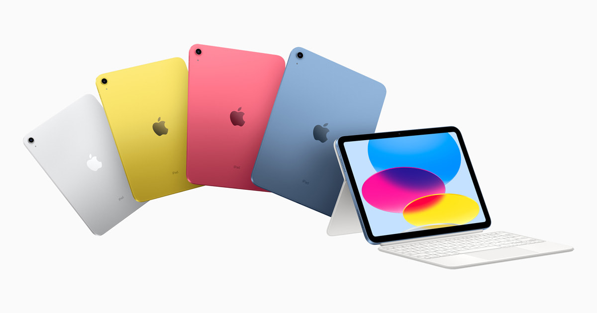 Apple تكشف النقاب عن جهاز iPad بتصميم جديد كلياً وبأربعة ألوان مذهلة - Apple  (AE)