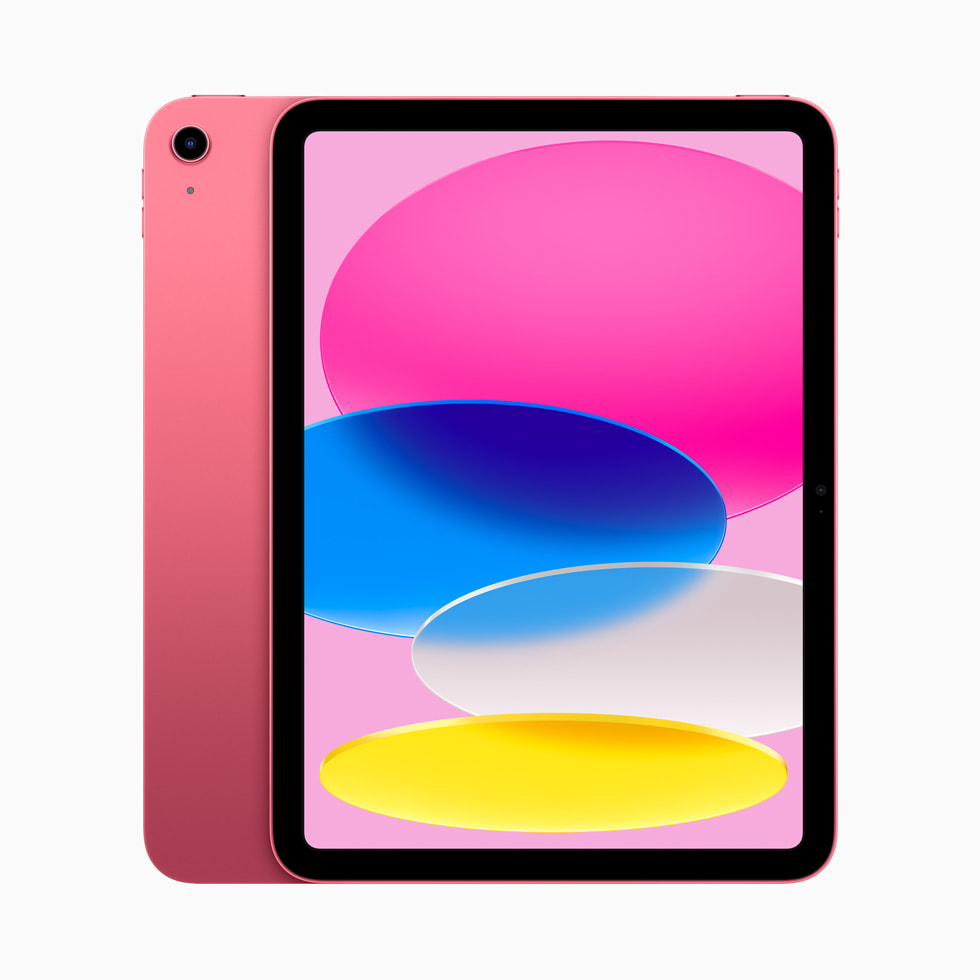 Das neue iPad in Pink. 