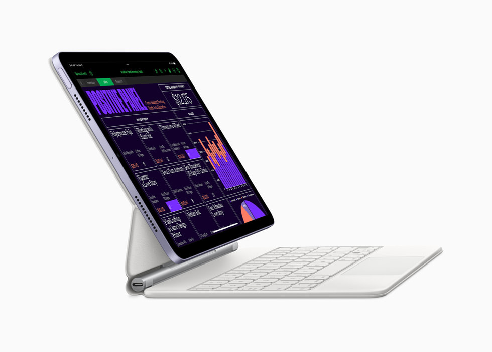 Das Magic Keyboard für das neue iPad Air.<br>