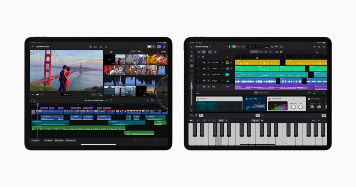 [情報] 蘋果推出iPad版Final Cut Pro 和 Logic 