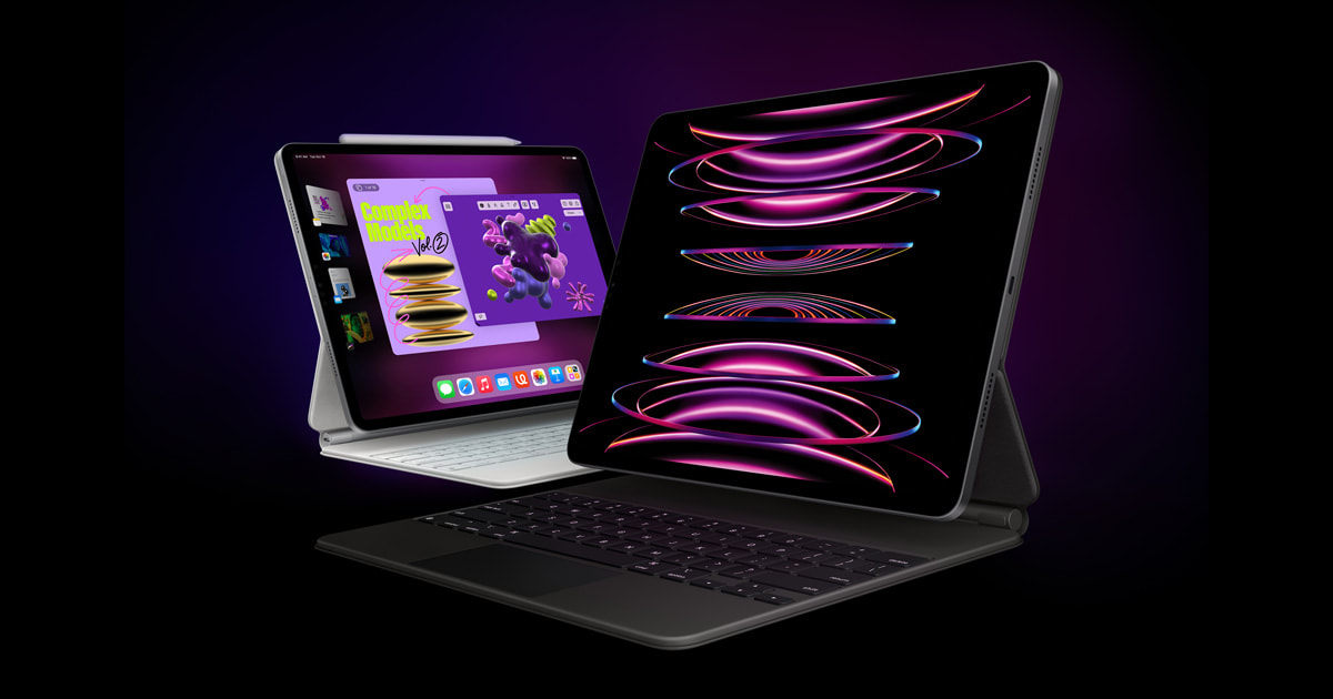Apple giới thiệu iPad Pro thế hệ mới, siêu mạnh mẽ với chip M2 - Apple (VN)