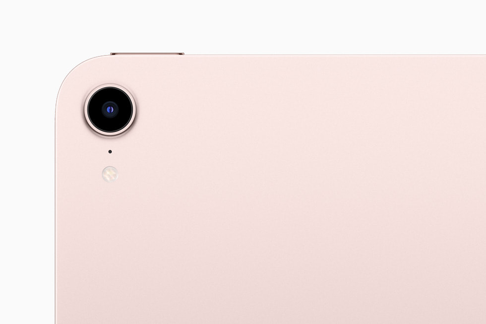 A close-up of the new camera on the new iPad mini.