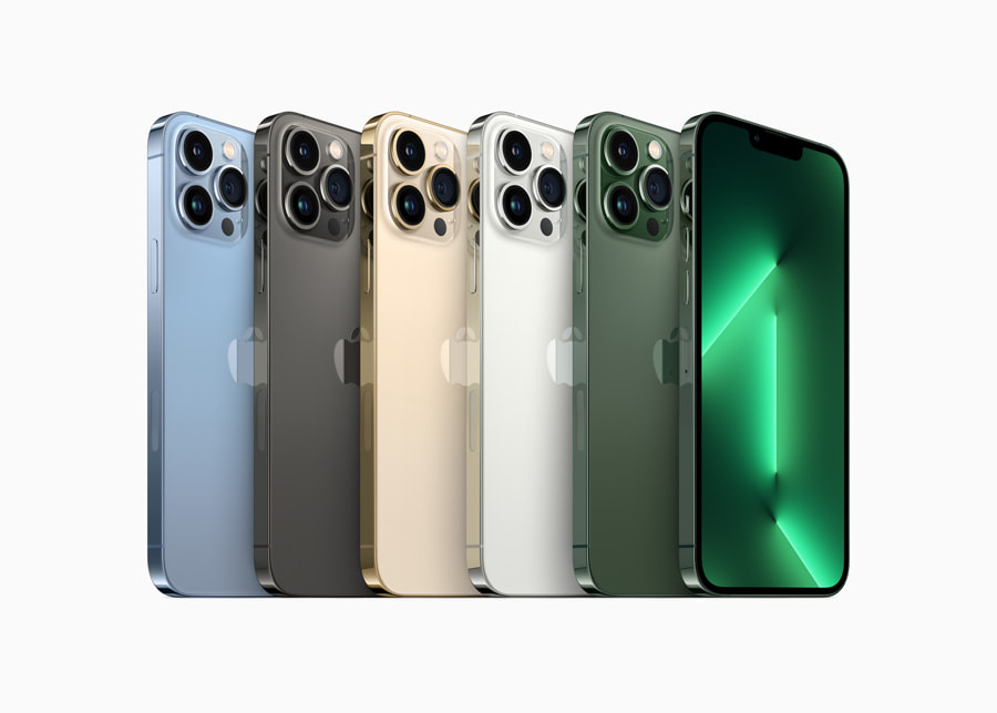 Apple stellt wunderschöne neue grüne Finishes für die iPhone 13