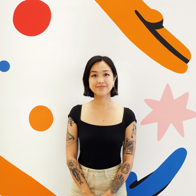 L’artista Jocelyn Tsiah che ha collaborato con Today at Apple.