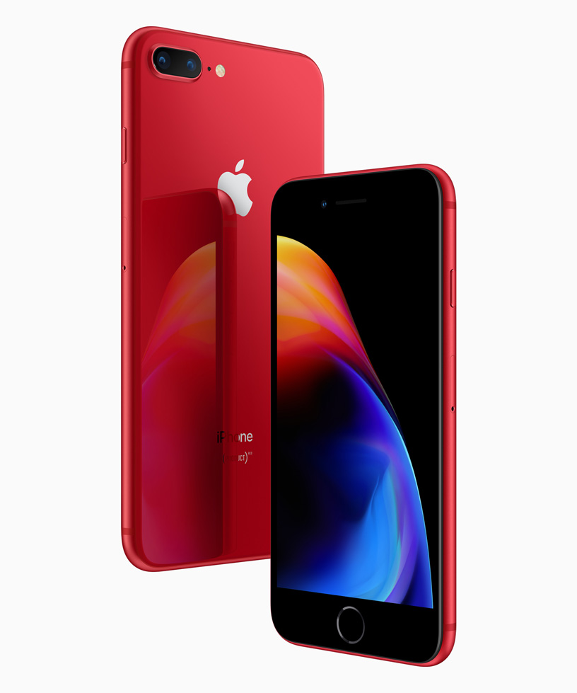 Apple presenta iPhone 8 y iPhone 8 Plus (PRODUCT)RED Special