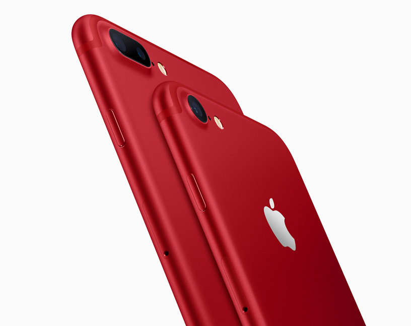 introduces iPhone 7 and iPhone 7 Plus (PRODUCT)RED Special Edition - Apple