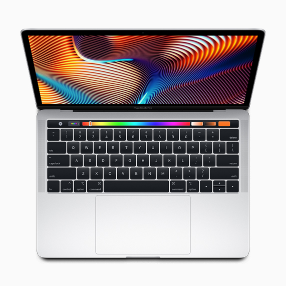 新たにTouch Barを備えた13インチMacBook Proエントリーモデル。