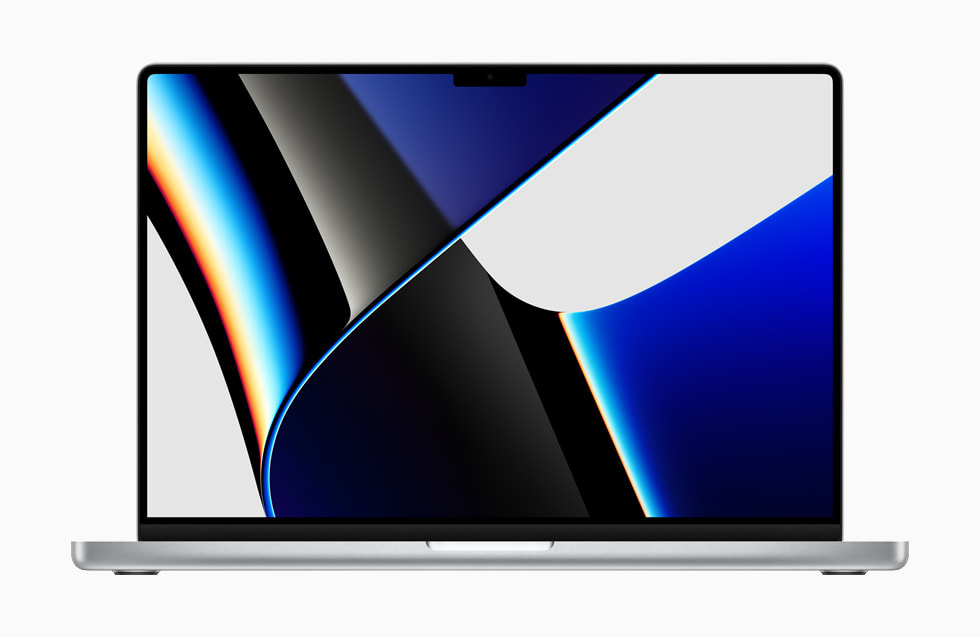 Se muestra la pantalla Liquid Retina XDR de la MacBook Pro.