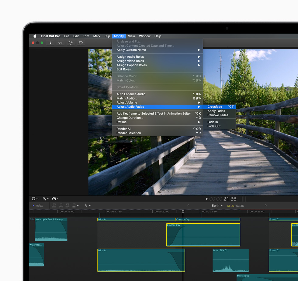 เวิร์กโฟลว์ใหม่สำหรับนักตัดต่อบน Final Cut Pro