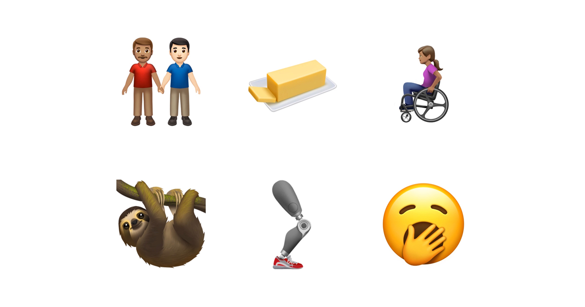 photo of Apple offers a look at new emoji coming to iPhone this fall image