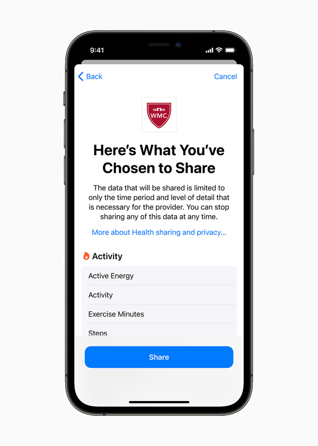 Apple advances personal health by introducing secure sharing and new  insights - Apple (IN)