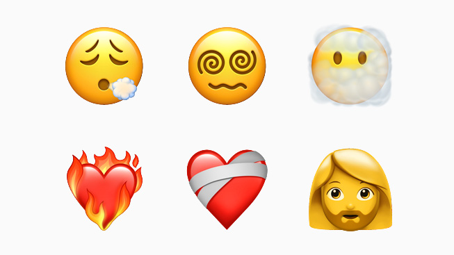 Nouveaux emoji d’iOS 14.5.