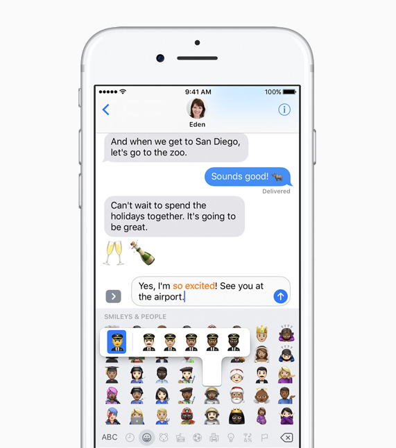 Apple Adds Hundreds Of New And Redesigned Emoji In Ios 10 2 Apple