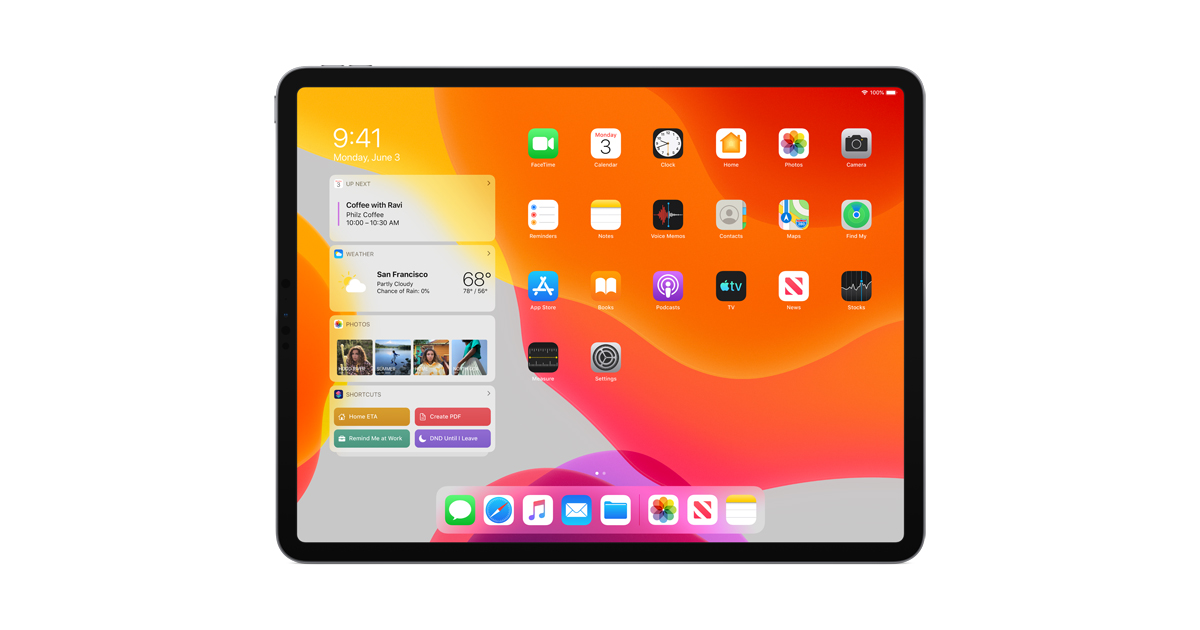 photo of The new iPadOS powers unique experiences designed for iPad image