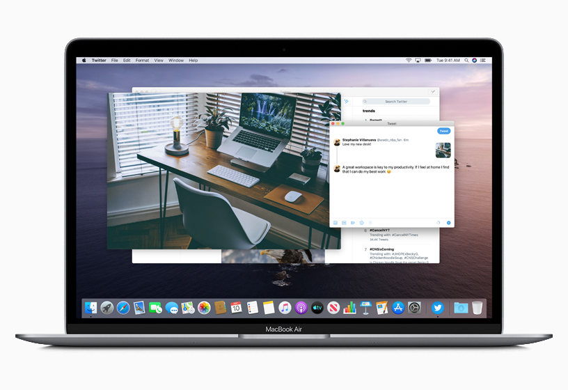 Twitter App erstellt mit Mac Catalyst.