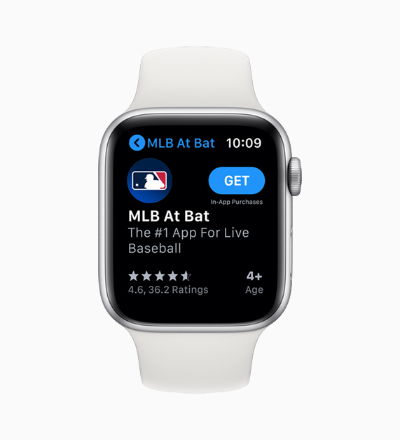 Apple Watch上のApp Store。