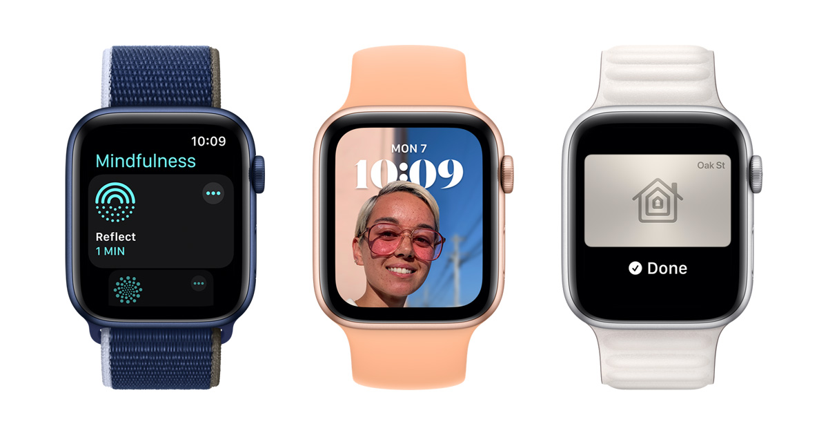 watchOS 8、Apple Watchに新しいアクセス、つながり、マインドフルネス 