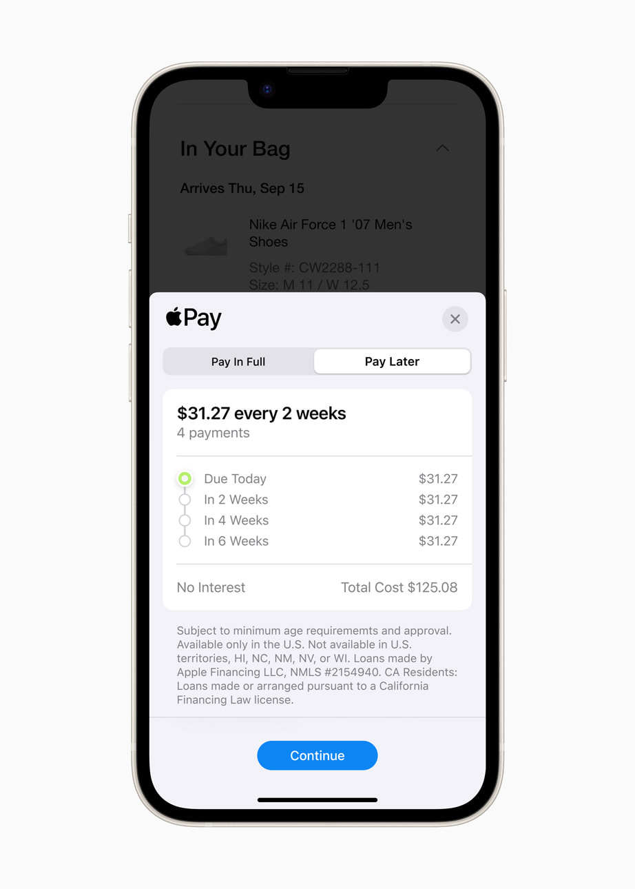 Puntero Fértil Vagabundo Apple introduces Apple Pay Later - Apple