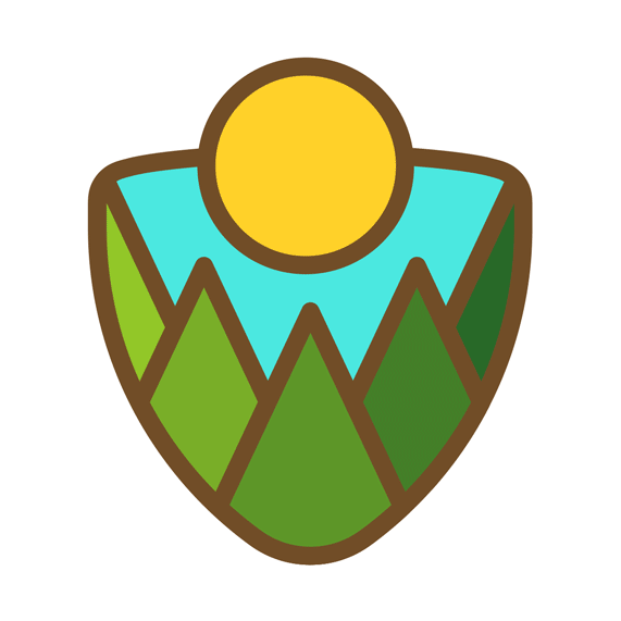 Animated National Park sunrise sticker for Apple Watch.