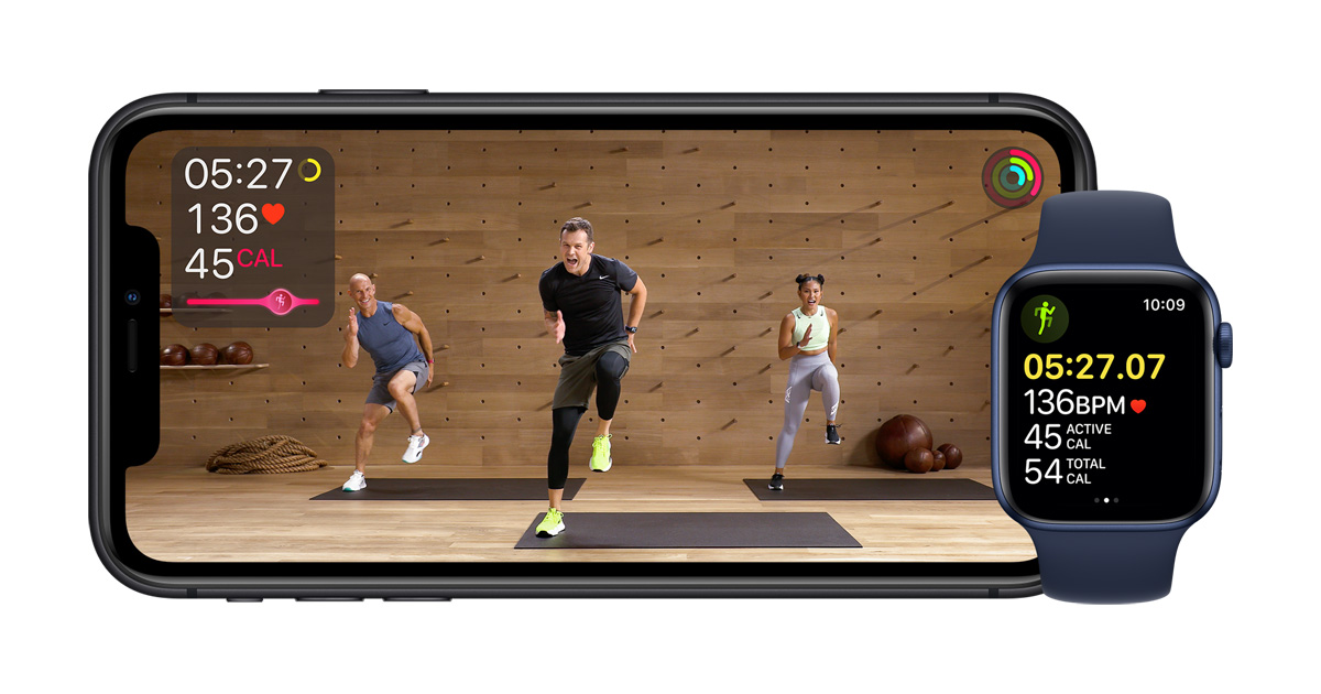 apple fitness+: a personalized fitness experience comes to life with apple watch - apple