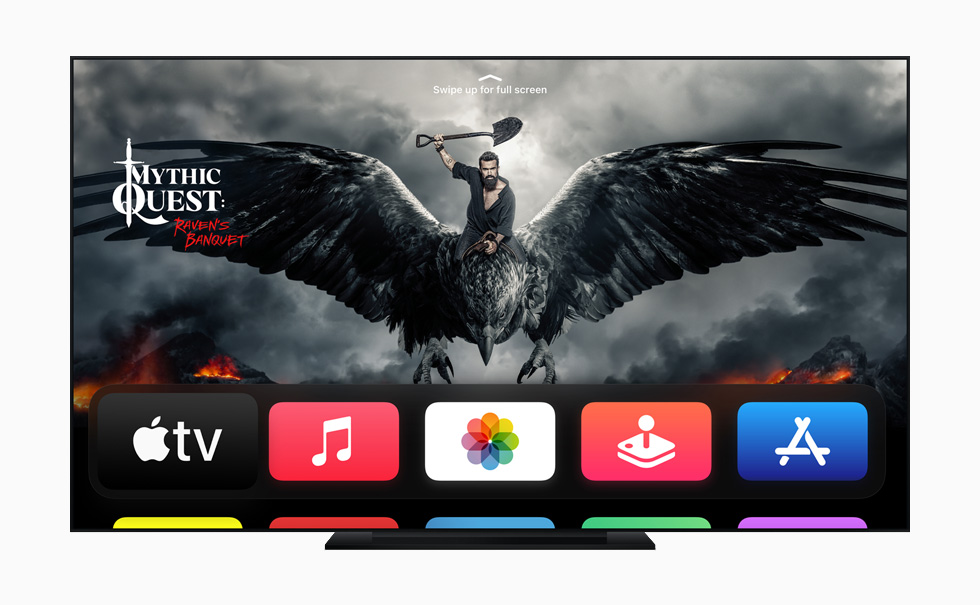 Приложение Apple TV на смарт-телевизоре.