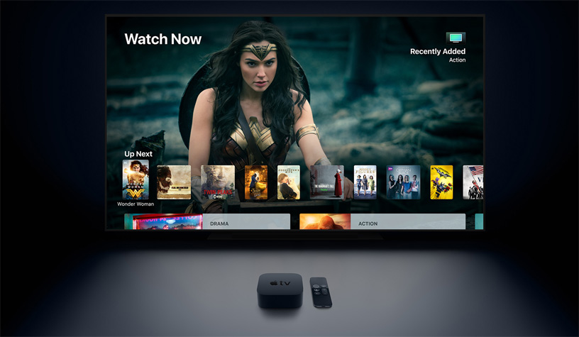Apple TV brings home the magic of cinema with 4K and HDR - Apple