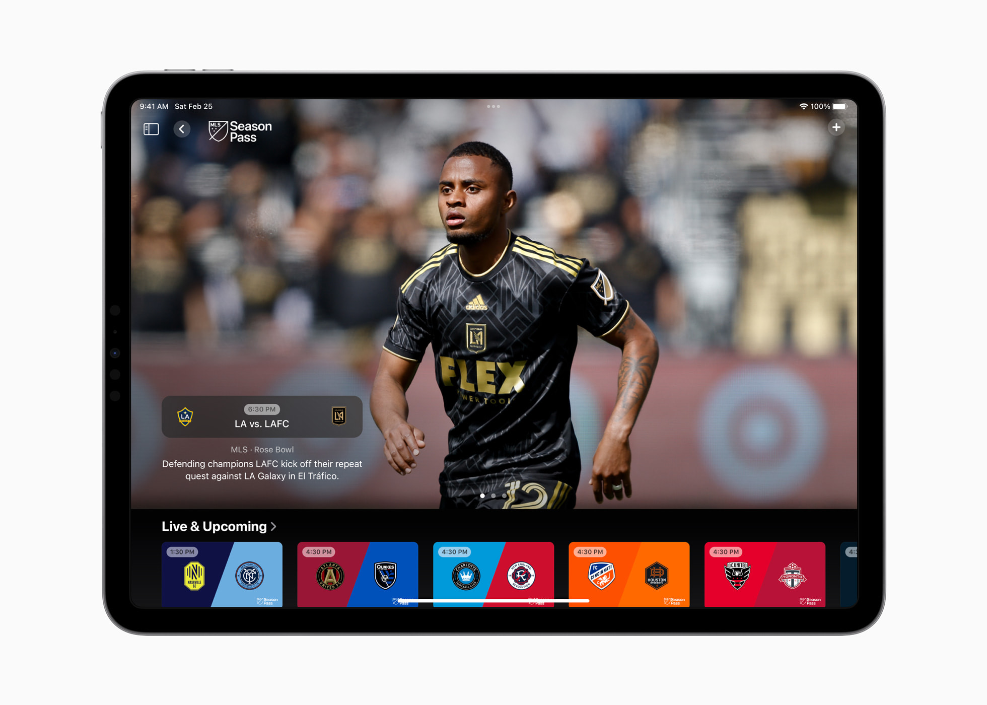 MLS Pass is now available worldwide on the Apple TV Apple