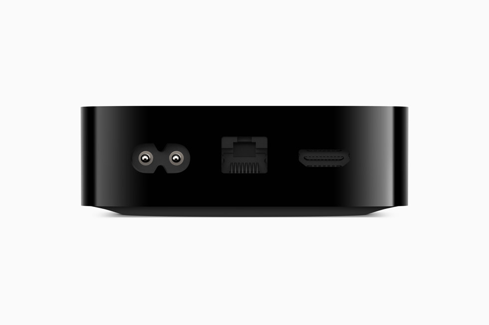 Yeni Apple TV 4K (Wi-Fi + Ethernet) gösteriliyor.