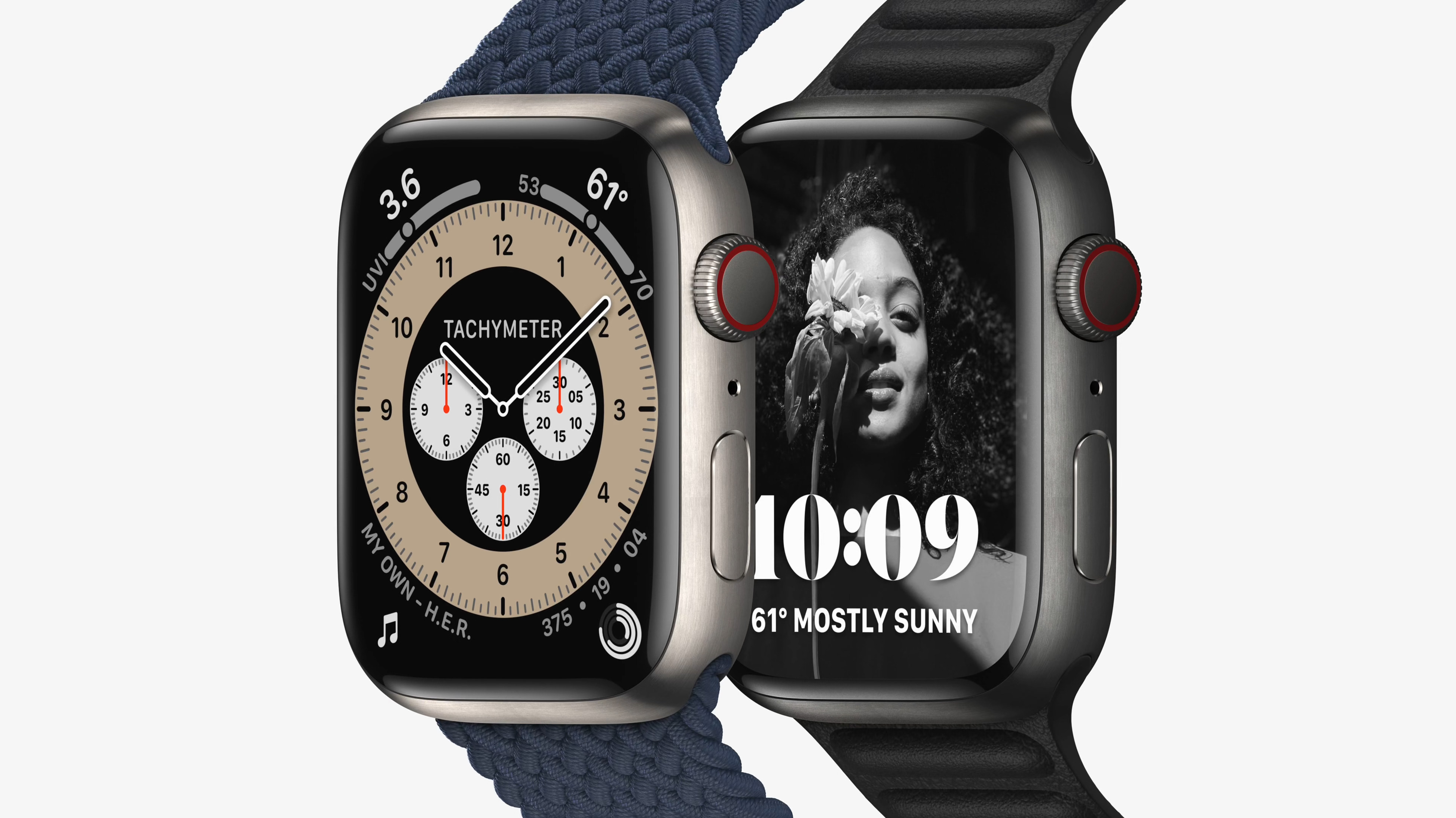 Apple Watch Edition Series7 45mm チタニウム
