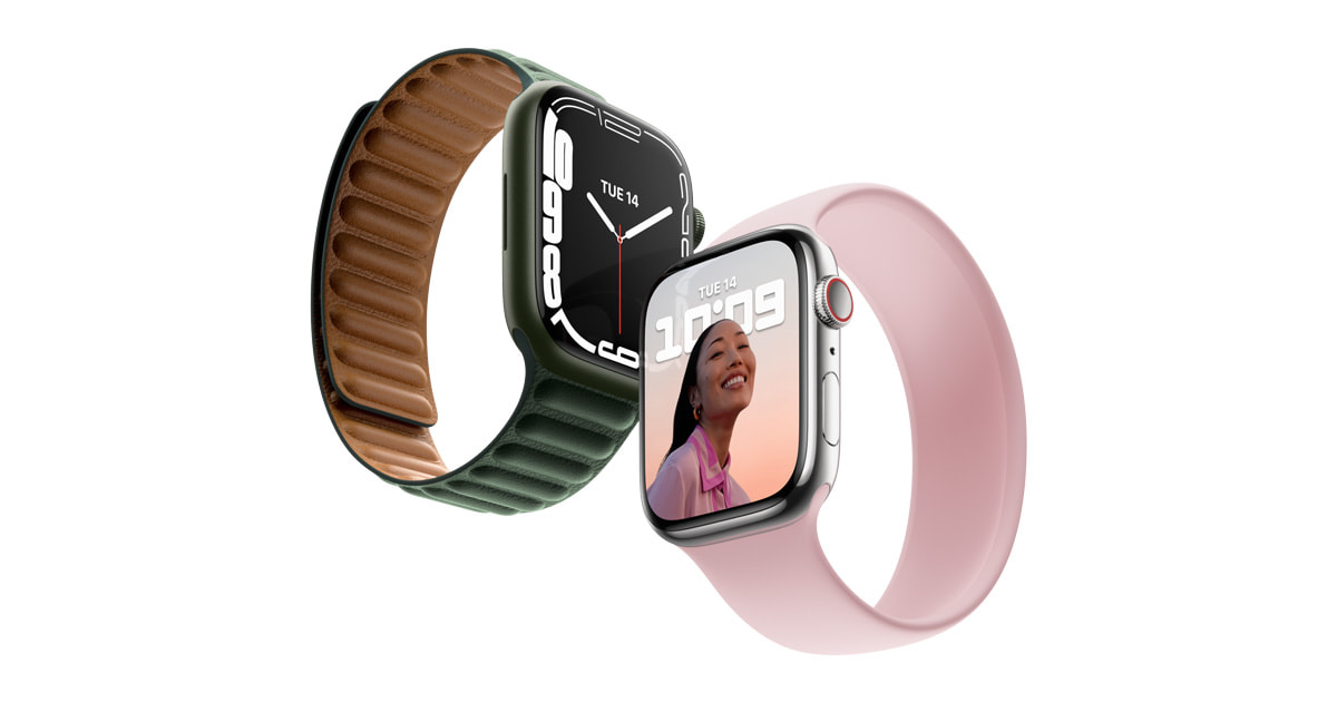Apple, en büyük ve en gelişmiş ekrana sahip Apple Watch Series 7'yi duyurdu - Apple (TR)