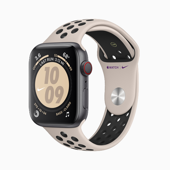 The new Nike Sport Band on Apple Watch Nike.