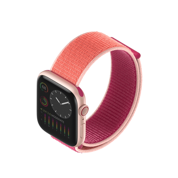 Un gif que demuestra la función de atenuación en Apple Watch Series 5.