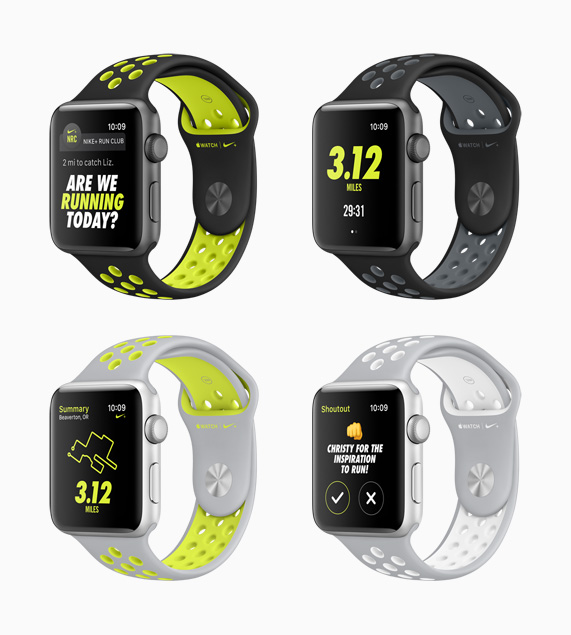 benefits of nike apple watch