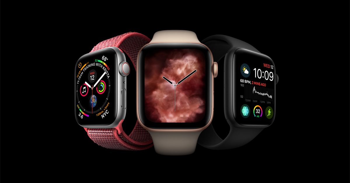 Redesigned Watch Series 4 revolutionizes communication, fitness and health -