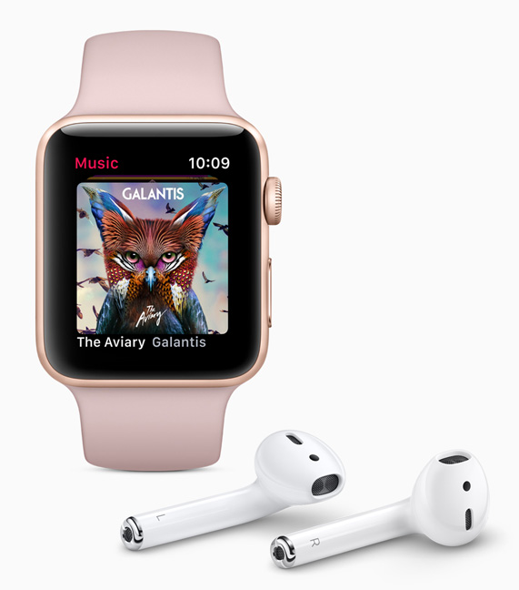 Apple Watch Series 3は携帯電話通信機能を内蔵し、様々な新機能を搭載