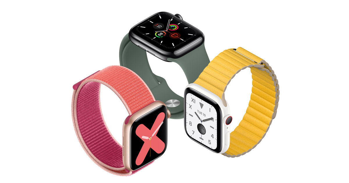 Apple unveils Apple Watch Series 5