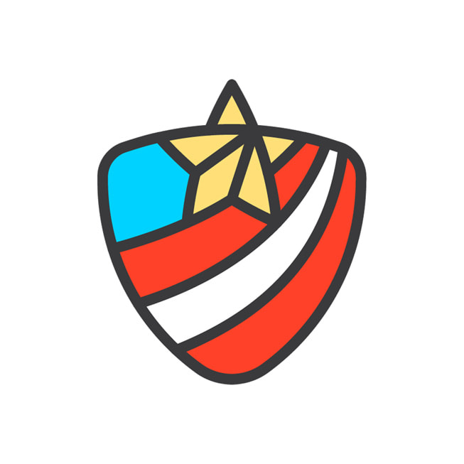 An illustration of the Apple Watch Veterans Day Challenge badge.